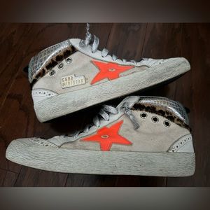 Authentic Golden Goose Mid-Stars. In great pre owned condition. Size 37.